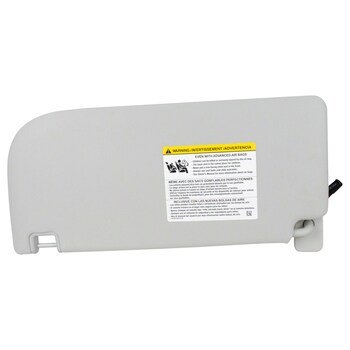 Sun Visor Space - Right, Front, Rear