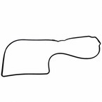 Engine Valve Cover Gasket Rocker Arm - Right Main Image