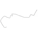Brake Hydraulic Line Tube - Rear Main Image