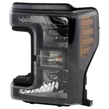 Sealed Beam Headlight - Left, Front