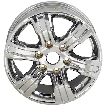 Wheel Rim 7.5 X 17" Chromed Cast, 8 Cast Sport