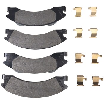 Disc Brake Pad Set Kit Lining - Rear