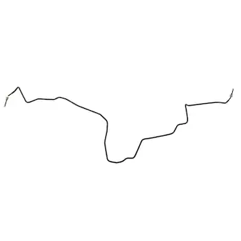 Brake Hydraulic Line Tube - Rear