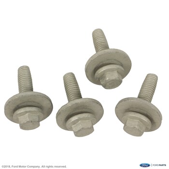 Screw And Washer Floor Side Rail Bolt - M10 x 35MM, Front