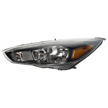 Sealed Beam Headlight - Left, Front