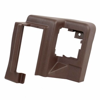 Cover Seat Track Mahogany