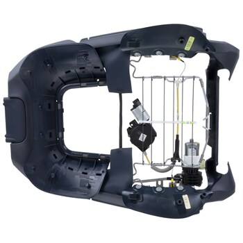 Seat Back Panel Frame - Left, Front