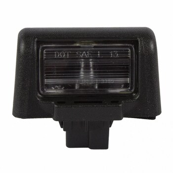 License Plate Light Licence Lamp - Rear