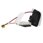 Seat Adjuster Cushion Pad Sliding Rail - Front, Passenger Main Image