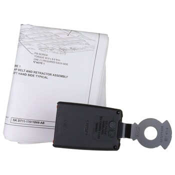 Seat Belt Receptacle - Left, Rear