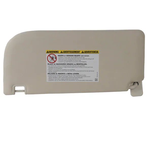 Sun Visor - Right, Front, Rear Main Image