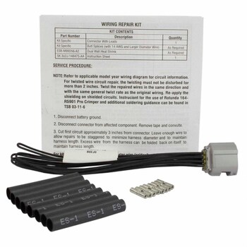 Natural Vacuum Leak Detection Module Connector Control - Left, Right, Rear