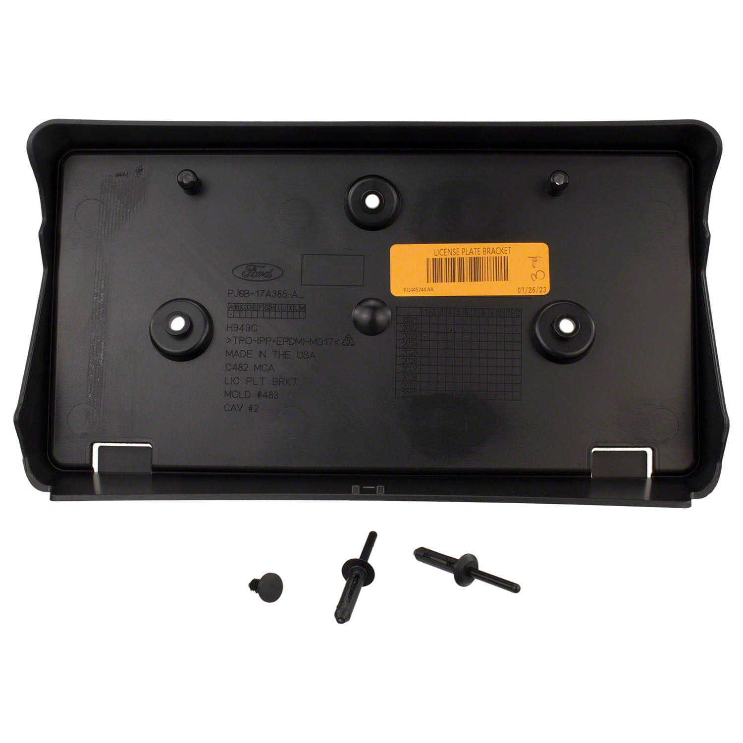 License Plate Bracket - Front (Plug In Hybrid, ST Line) | Parts