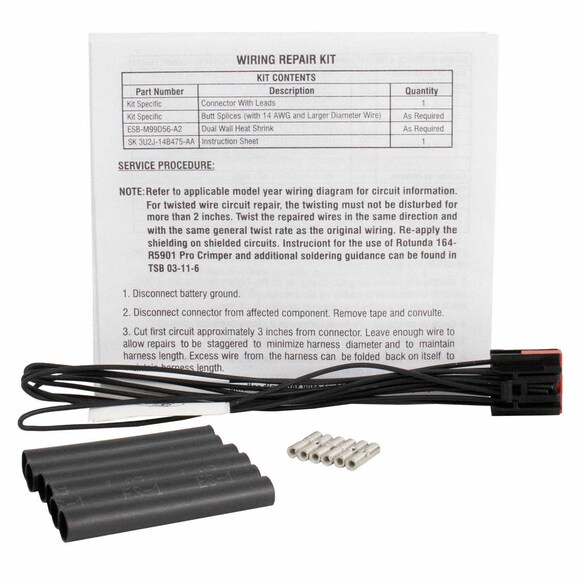 Seat Lumbar Motor Connector Wire Main Image