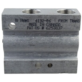 Automatic Transmission Oil Cooler Control Valve 3.3 LITER Gas HEV - 3.0L (Police, AT)