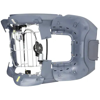 Seat Back Panel Frame - Left, Front, Rear