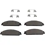 Disc Brake Pad Set Kit Lining - Front Main Image