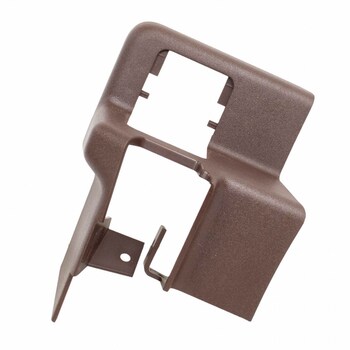 Seat Frame Trim Panel Track Cover - Rear