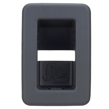 Bezel Latch Child Restraint Anchor Plate <br>3 INDIVIDUAL SeatS Side that surrounds the