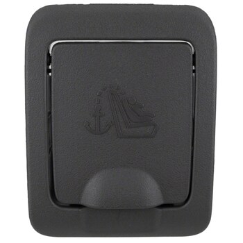 Child Restraint Anchor Plate Bezel - Left, Right, Rear (Coupe)