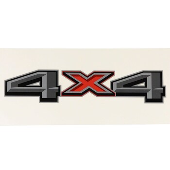 Nameplate Decal Body Side ("4X4")