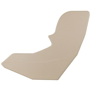 CAPTAINS CHAIRS End cover (cappuccino, cappuccino.)