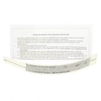 Trim Stripe Tape Decal - Right, Front