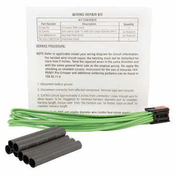 Power Quarter Window Switch Connector Wire