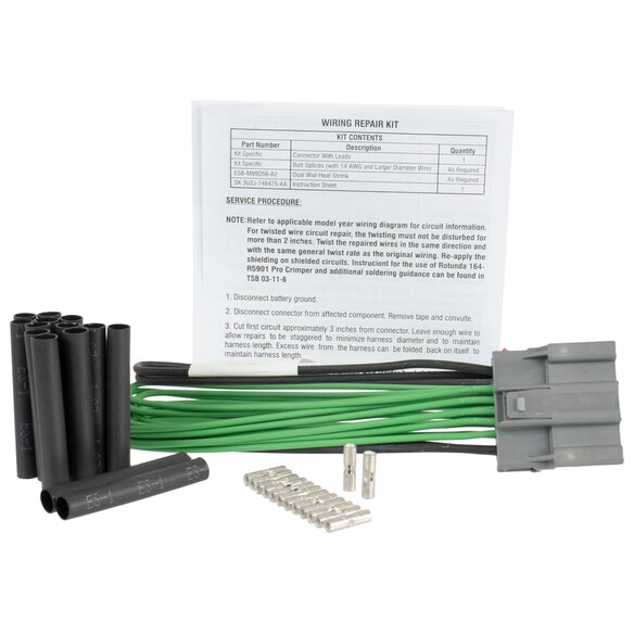 Wire asy Drive Motor Battery Pack Control Module Connector - 14 Cavity Main Image