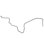 Brake Hydraulic Line Tube - Rear Main Image