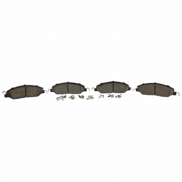 Disc Brake Pad Set Kit Lining - Front 3.7L Main Image