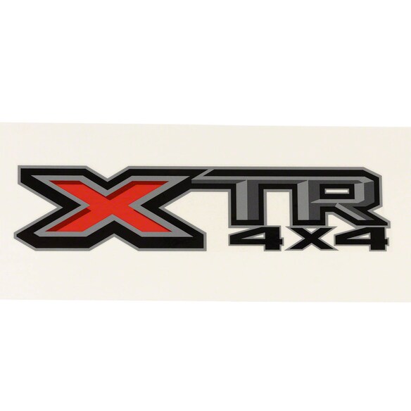 Nameplate Decal "XTR 4x4" ("XTR 4x4") Main Image