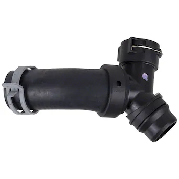 Connector hose Engine Coolant Pipe T <br>5.0 LITER Main Single Alternator that is part of the