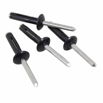 Bumper Cover Retainer License Plate Bracket Clip - 6.2MM, Front