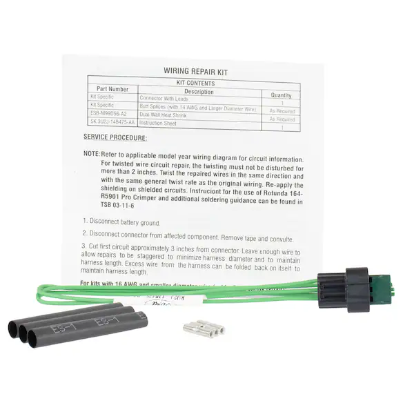 Fuel Injection Rail Pressure Sensor Connector Wire Main Image