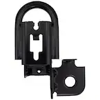 Tow Hook Attached to a vehicles frame used / recover the vehicle Towing - Left, Front Main Image