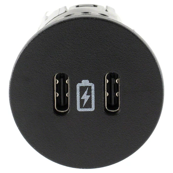 12 VOLT Accessory Power Outlet Voltage Converter AC 120 - Front,