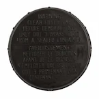Brake Master Cylinder Reservoir Cap. Plug Filler. Main Image