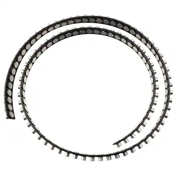 A fastener which consists of shaft and head on one end secures the Rocker Panel Reinforcement to its