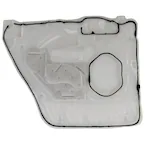 Door Water Deflector Splash Shield - Left, Rear (Regular Wagon) Main Image