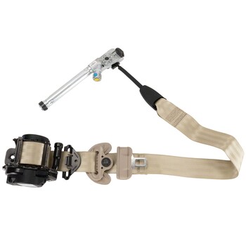 Seat Belt Lap and Shoulder Retractor Pretensioner - Left, Front