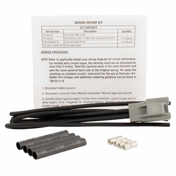 Seat Lumbar Switch Connector Wire Main Image