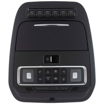 Console Overhead - Front, Rear