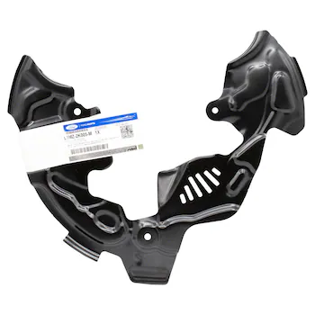 Brake Dust Shield Splash Guard - Left, Front (Base, Police)