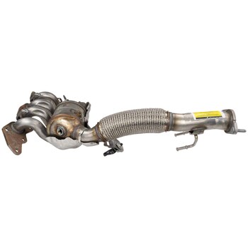 Catalytic Converter with Integrated Exhaust Manifold And Catalyst - Rear 2.5L