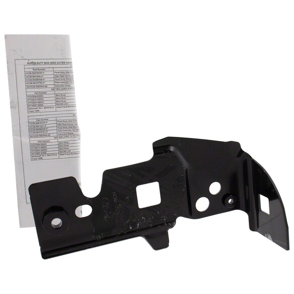 Hinge Reinforcement Truck Bed Panel Bracket - Right Main Image