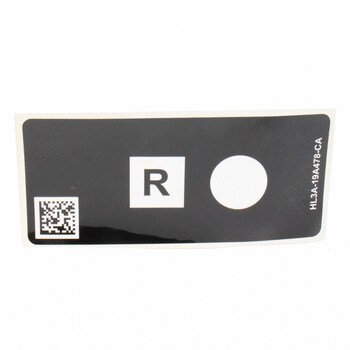 Decal Engine Sticker Info label <br>Engine Skid plate (Phantom/Raptor)