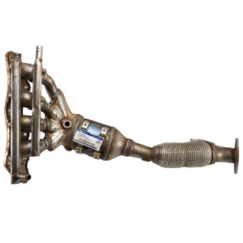 Catalytic Converter with Integrated Exhaust Manifold And Catalyst - 2.0L