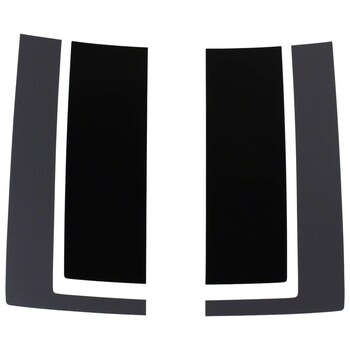 Deck Lid Decal Stripe <br>A picture, design, or label that will stick to the surface of Decklid Type 3 tape