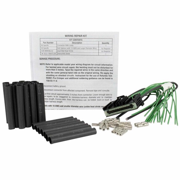 Message Center Connector Wire - 24 Cavity, Main Image